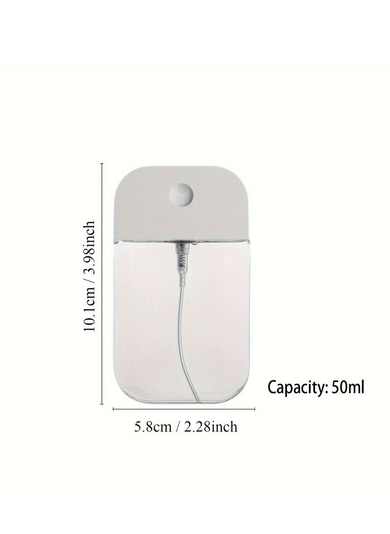 Generic 2Pcs Clear Spray Bottles, Cardcase-like Plastic Perfume Spray Bottles Refillable Fine Mist Spray Bottle Portable Moisturizing Sprayer Box Empty Travel Bottle for Makeup Cosmetic Essential Oil  - Image 5