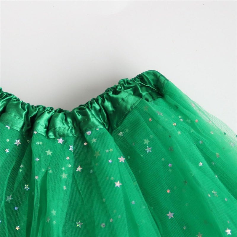 Rysly Store Girls Sparkle Tutus Princess Ballet Dance Layered Tulle Tutu Skirts,2-8T - Image 3