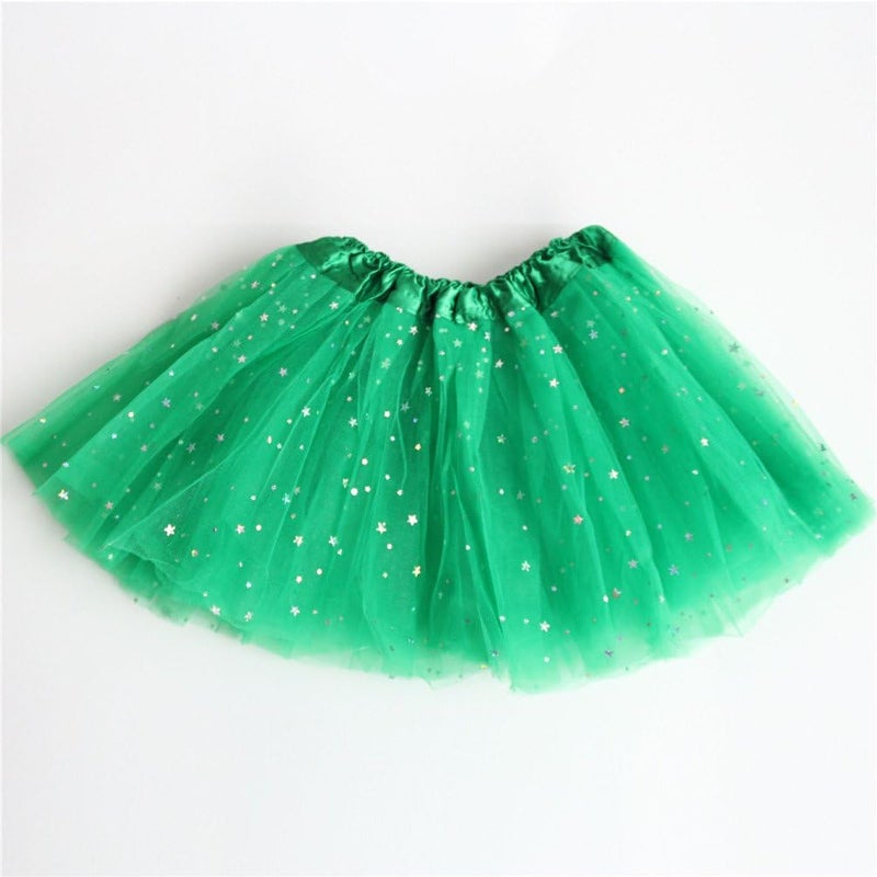 Rysly Store Girls Sparkle Tutus Princess Ballet Dance Layered Tulle Tutu Skirts,2-8T - Image 2