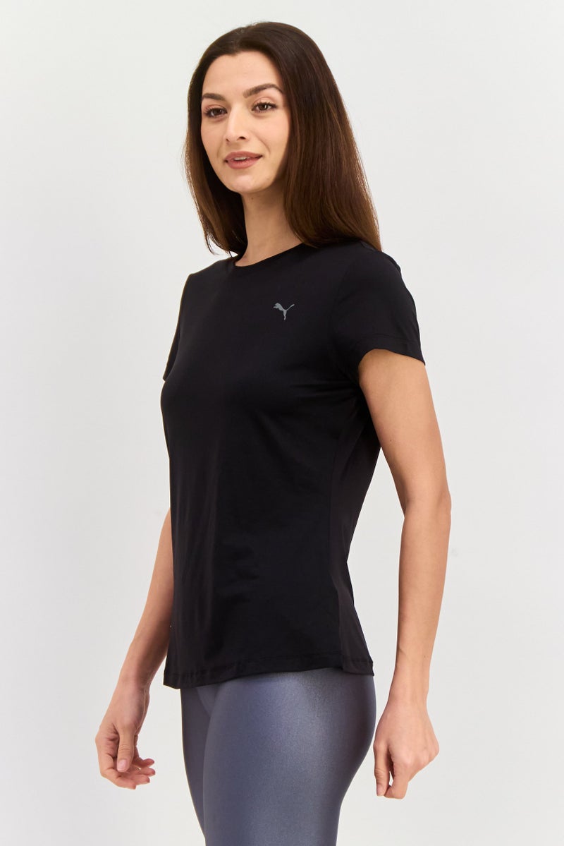 PUMA Women Sportswear Fit Outdoor T-Shirt, Black - Image 2