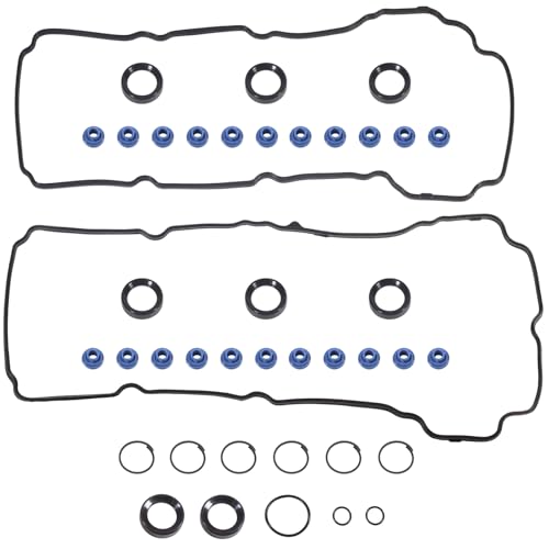 HIHIAV VS50767R for Ford Edge 3.5 Engine Valve Cover Gasket Flex Fusion Taurus Taurus X Lincoln MKS MKZ MKT MKX,Mazda 6 CX-9,Mercury Sable 2007 2008 2009 2010 2011 2012 2013 2014 2015 3.5L 3.7L VS 50767 R. - Image 1