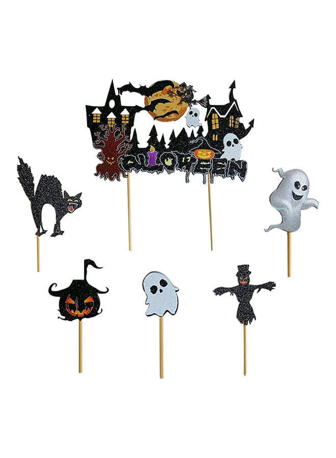 NIBEMINENT 6-Piece Halloween Cake Topper - Image 1