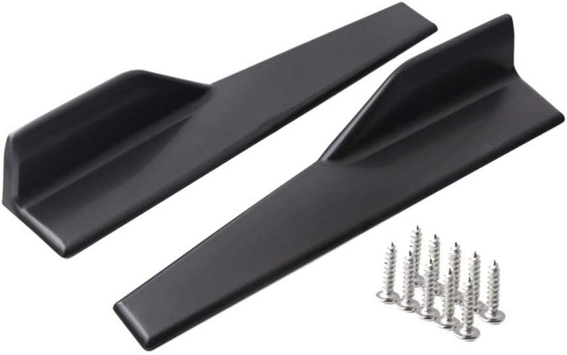 DEMULAX 2Pcs Universal Car Side Skirts Splitters Kit - Image 1