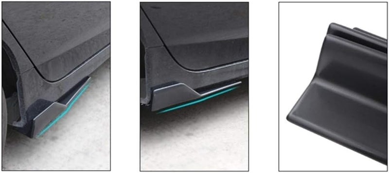 DEMULAX 2Pcs Universal Car Side Skirts Splitters Kit - Image 5