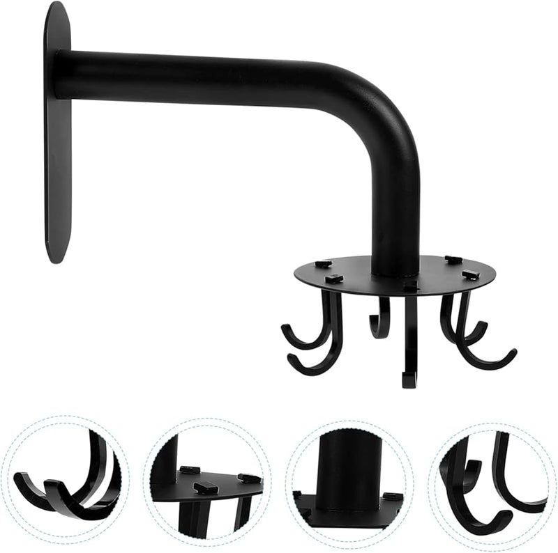 رفافة حائط دوارة من الفولاذ المقاوم للصدأ للمطبخ وحمام لتعليق الأدوات على الباب - Image 3