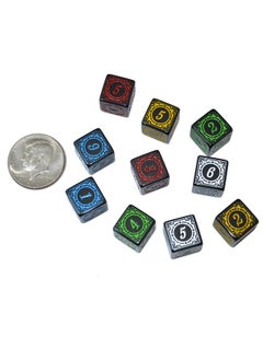 10-Pack D6 Six Sides 16Mm Dice Die For Dnd Mtg Prg Wow Table Game Math Teaching (Mix Color) - pzsku/Z2C09F8443203B89DCFB2Z/45/_/1733730407/f4388e58-6d4c-4b91-9a03-78cc351e4f31