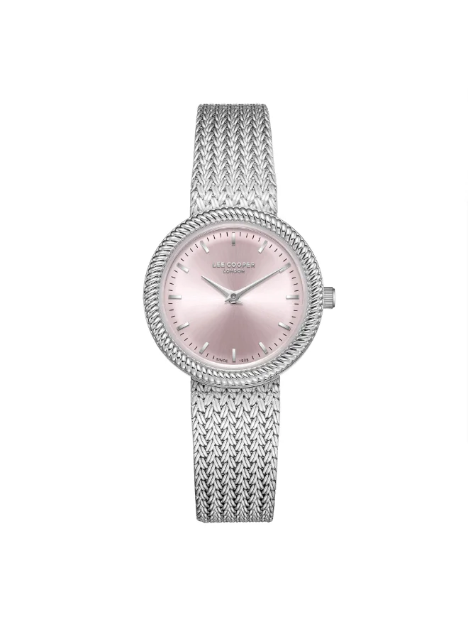لي كوبر Women's Mesh Analog Watch LC08136.370 - 28 mm
