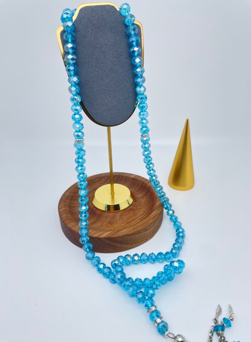 general 99 Picecs Crystal Beeds Prayer Beeds Tasbih / 10mm  - Image 2