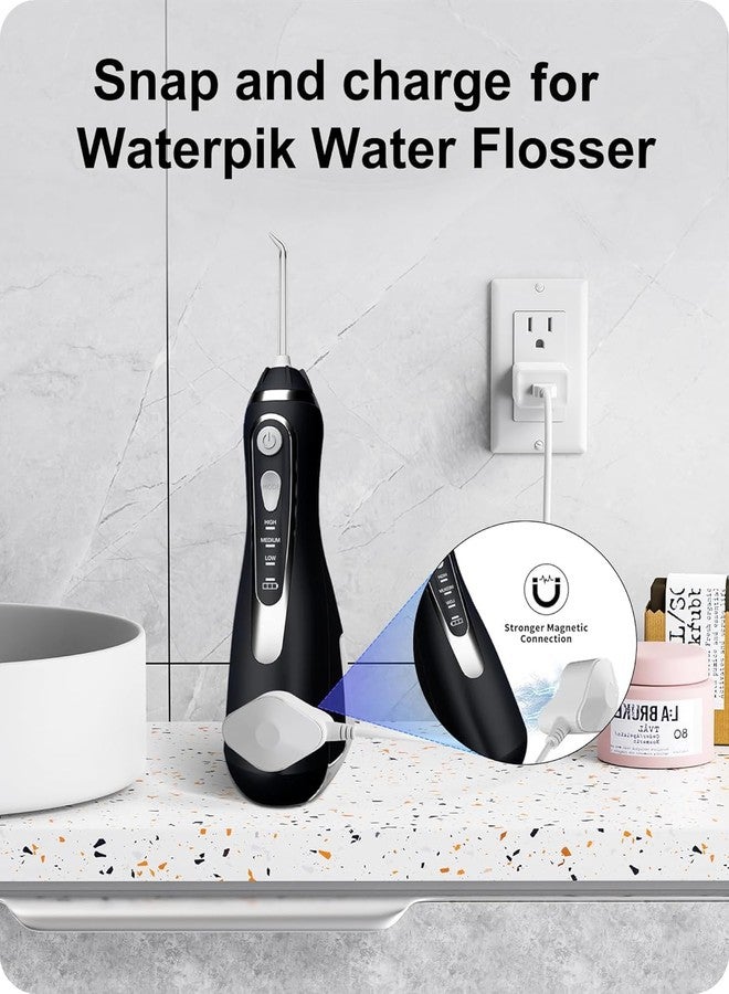 VHBW Charger for Waterpik Water Flosser WP-580, Replacement for Waterpik Charger for Waterpik WP-580 WP-582 WP-583 WP-587 Cordless Advanced 2.0 Water Flosser(Not for WP-560 Series) - Image 5