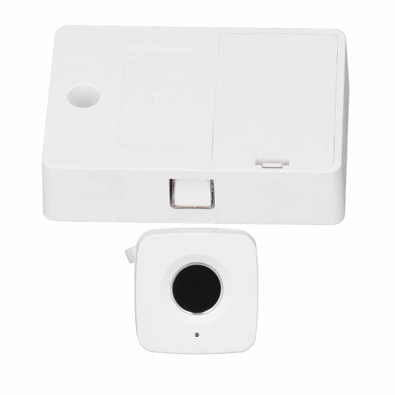 Fingerprint Drawer Lock 0.5 Seconds Fast Unlocking Embedded Smart Biometric Cabinet Lock for Home Office White - Image 5