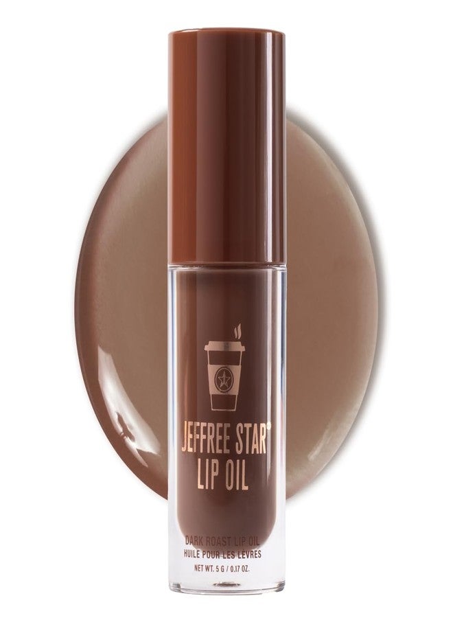 Jeffree Star Cosmetics Lip Oils, 0.17 oz, Moisturizing, Vegan, 5 Colors (Dark Roast) - Image 1