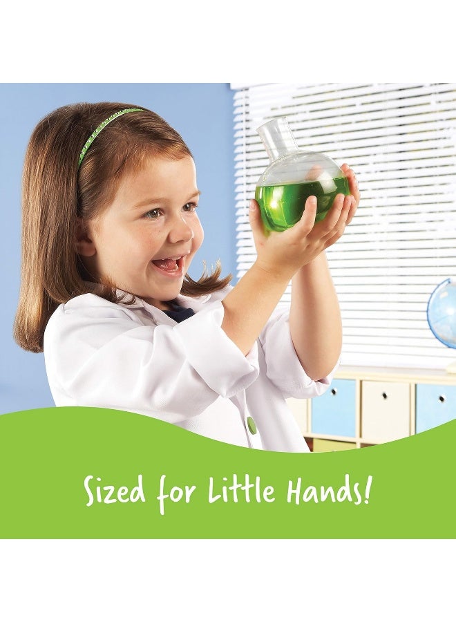 ليرننج ريسورسز مجموعة مختبرات العلوم الأساسية الفاخرة من Learning Resources، مجموعة تعليم العلوم والتكنولوجيا والهندسة والرياضيات (STEM) للأطفال في سن ما قبل المدرسة مع أدوات مختبرية واقعية - Image 4