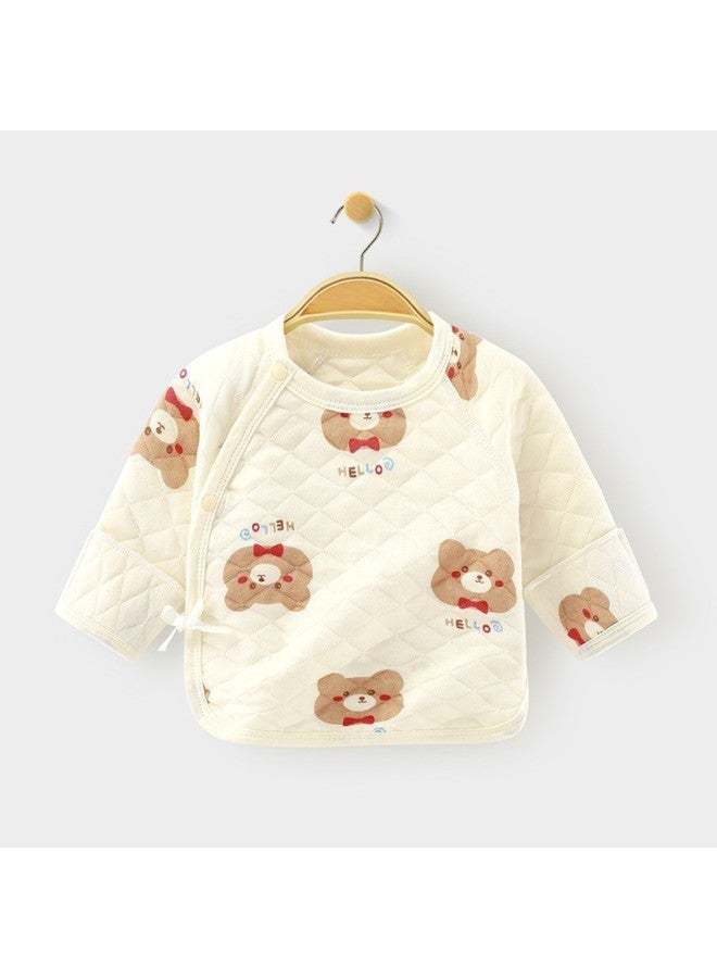 Newborn Baby Half-back Clothing Spring And Autum Newborn 0 Bottoming March Birth Close-fitting Autum Clothing Intimates Top Baby Pure Cotton