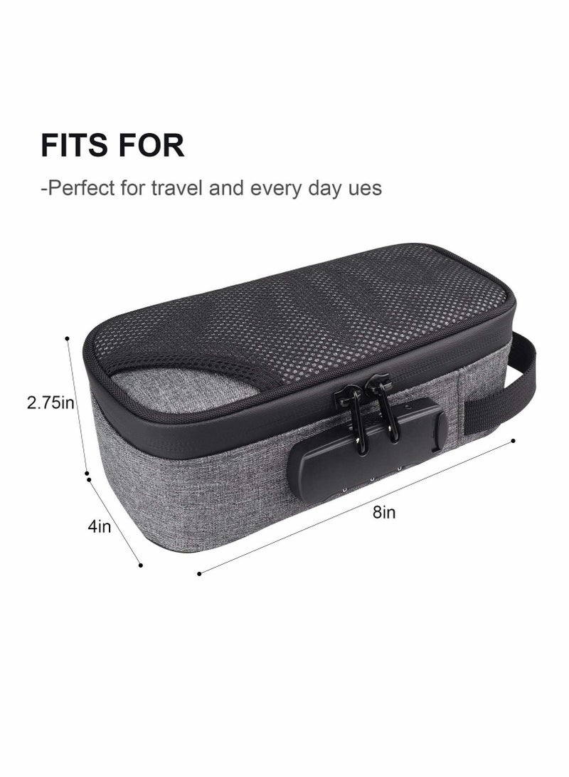 Y&D Smell Proof Bag with Lock, Case, Storage Odor Absorbing Activated Charcoal Lining for Herbs  - Image 4