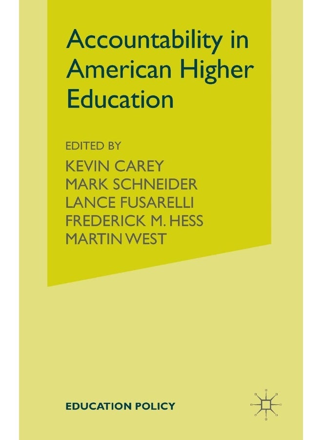 Accountability in American Higher Education 
