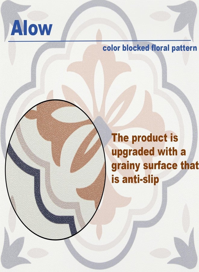 Alow Peel and Stick Floor Tile, Waterproof Peel and Stick Flooring, Self Adhesive Vinyl Flooring Easy to Install for Bathroom, Kitchen(11.8in X 11.8in, 10PCS) - Image 3