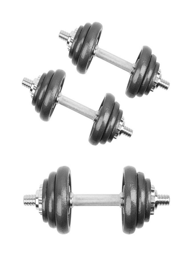 CROSS FITNESS - Painted Dumbbells Set With Case 15Kgs - Image 1