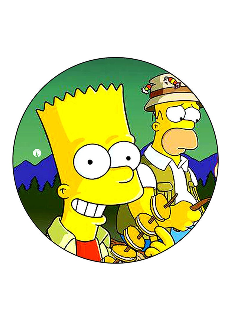 RKN Simpsons Printed Fridge Magnet Multicolour - Image 1