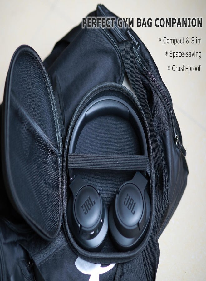 Ginsco New Case Compatible with Sony WH-CH 720N/710N Noise Canceling Wireless Headphones, with JBL Tune 770NC 720BT SoundCore Q20 BERIBES/KVIDIO/Picun Hard Shell Travel Carrying Headset Case (Black) - Image 5