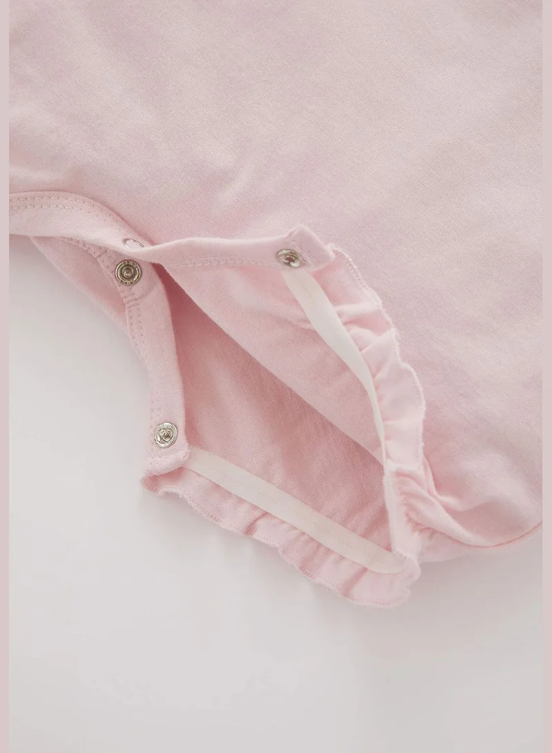 DeFacto Regular Fit Sleeveless Unicorn Print Sleepsuit