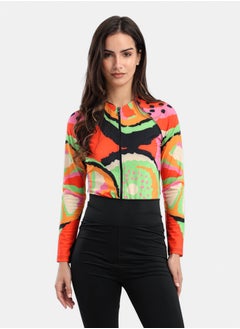 Carina Fruity Rash Guard Swimsuit  - Image 1