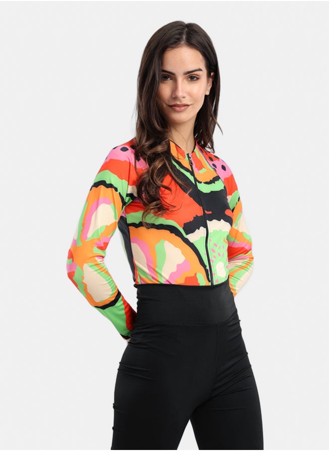Carina Fruity Rash Guard Swimsuit  - Image 2