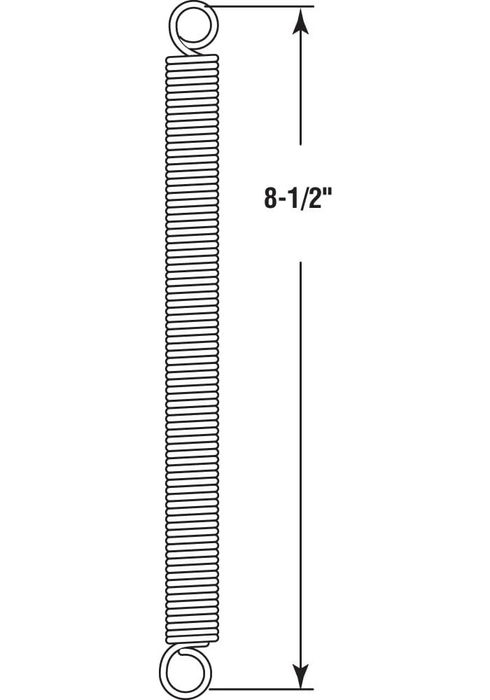 Prime-Line Products SP 9635 Extension Spring, 5/8-Inch by 8-1/2-Inch - .080 Diameter - Image 2