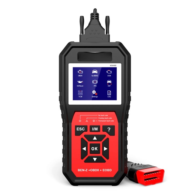 Car Scan Tool: 2.8" LCD Color Screen - Professional OBDII Diagnostic Scan Tool for Mercedes Benz Vehicle Owners & Electronic Control System Diagnosis - Image 1