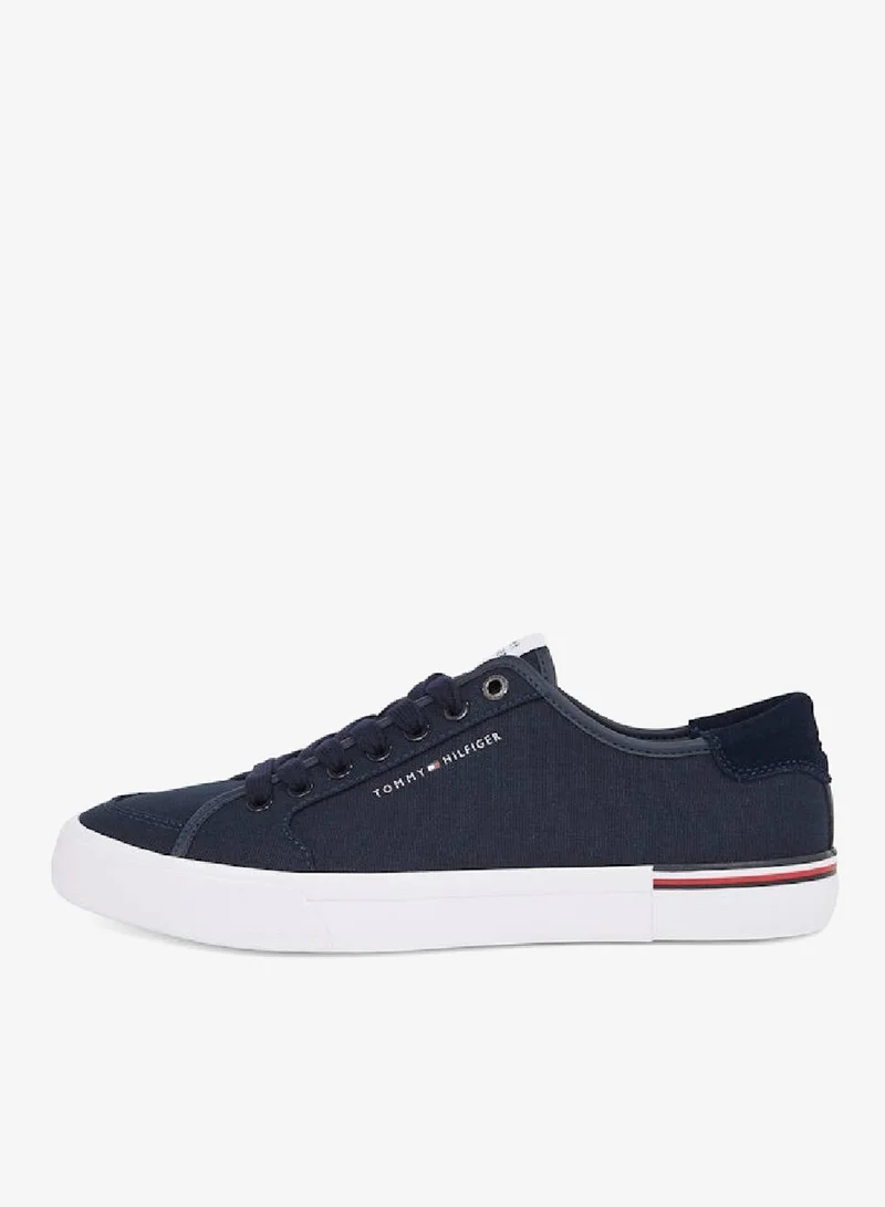 Tommy Hilfiger Desert Sky Core Vulcanised Canvas Sneakers for Men | Best Price UAE