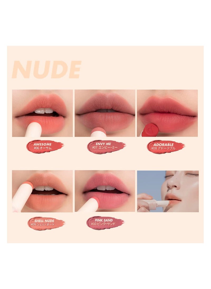 ROM و ND أحمر شفاه زيرو مات 01 داستي بينك 08 رائعتين - Image 4