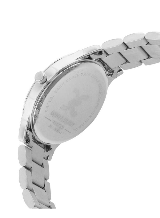 DANIEL KLEIN ساعة يد نسائية daniel_klein من الستانلس ستيل، مينا رمادي، دائرية انالوج بعقارب DK.1.13250-5 - Image 5