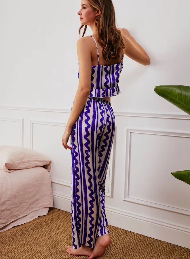 UNDIZ Satin top