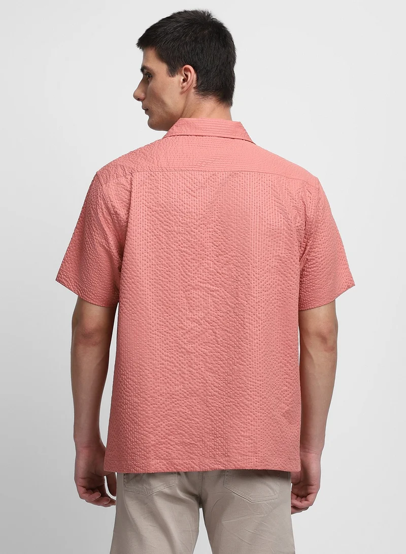 دينيس لينغو قميص كاجوال بتصميم ذاتي وياقة كوبية منقوشة