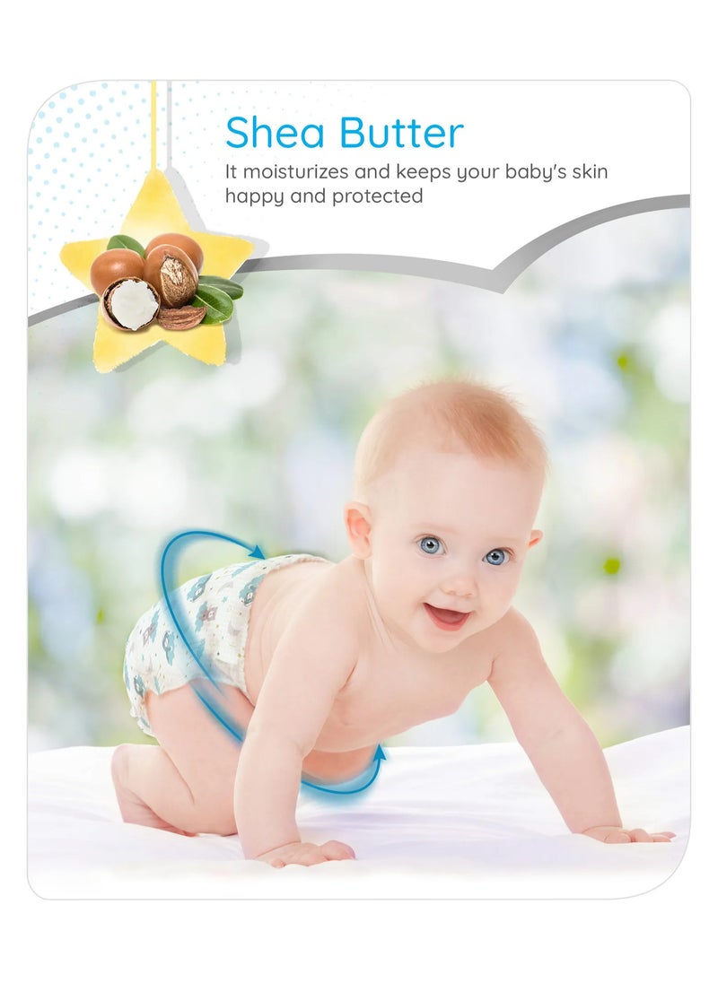 babyhug - Babyhug Pro Bubble Care Premium Pant Style Diapers, 24 Pieces, Size 1, 0 to 4kg - Quick Absorption, Up to 12Hrs Dryness, Wetness Indicator, Leak Guard, Flexible Waistband, Silky Soft - Image 1