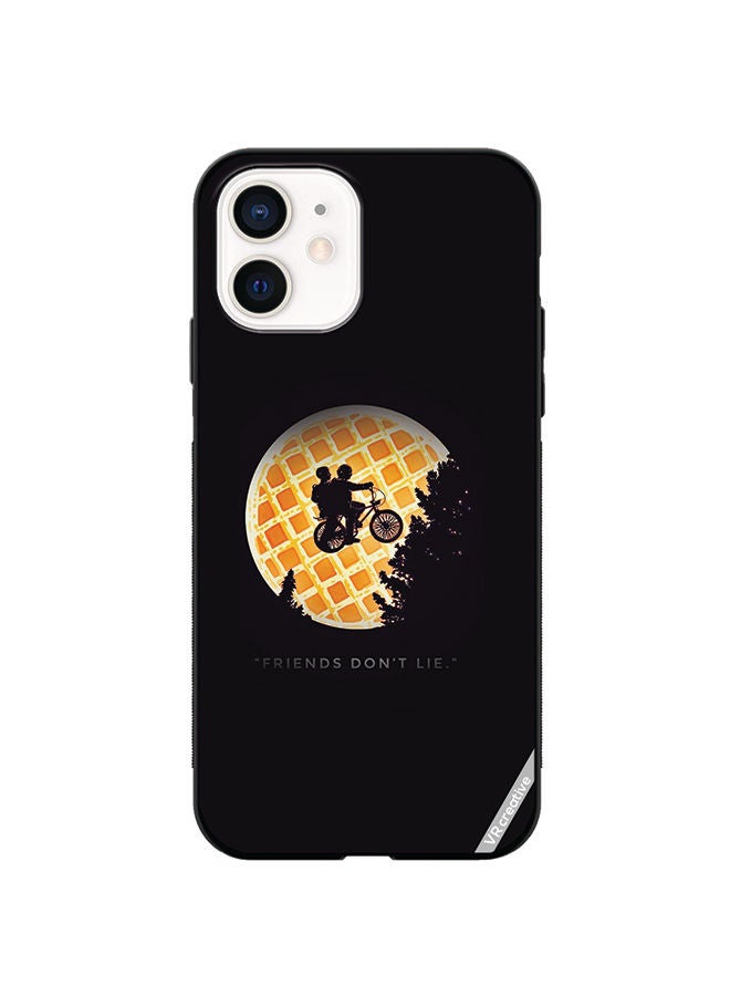 VR CREATIVE Protective Case Cover For Apple iPhone 11 Friends Dont Lie Design Multicolour - Image 1