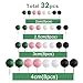 ASTARON 32 Pcs Ball Cake Topper Decorations Mini Balloons Birthday Cake Toppers Foam Balls Sticks Witch Themed Party Decorations Witch Party Cake Picks Decorations Pink Green Black - Image 4