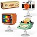 JAKI Typewriter Camera Television Building Toys Retro Classic Series Building Blocks Set with Dust Cover Collectible Vintage Display Model Office Room Decor - Image 2