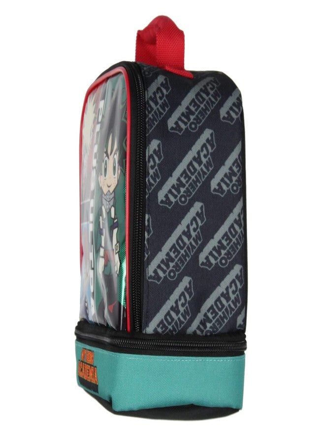 Bioworld My Hero Academia Lunch Box MHA Deku Bakugo Shoto Todoroki Plus Ultra Kids Lunch Bag Tote - Image 3