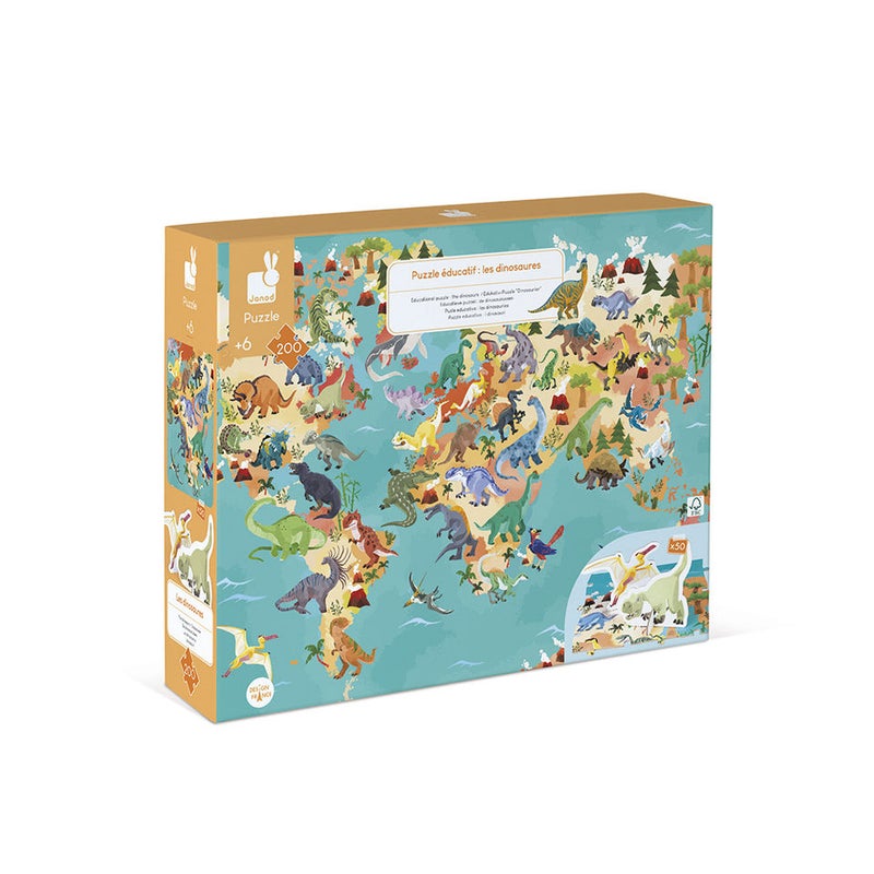JANOD Educational Puzzle- The Dinosa