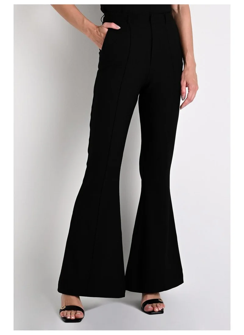 Classic Black Pants with Pleats