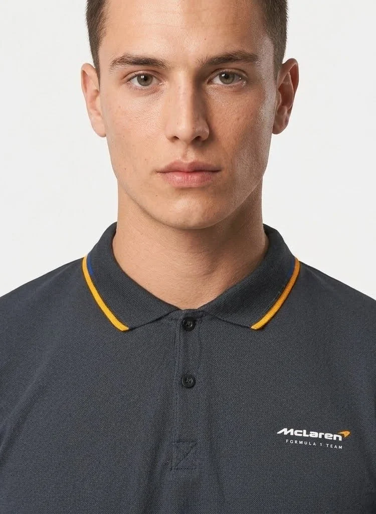 Mclaren  McLaren Men's Core Essentials Small Logo Polo Shirt for Men | Best Price UAE