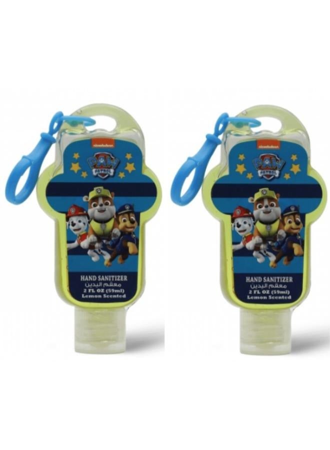 Glory Horizons 2Pc Nickelodeon Paw Patrol Hand Sanitizer Lemon Scented Multicolor 59 Ml - Image 1