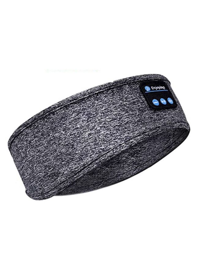 5.4 Bluetooth Music Headband Wireless Sleep Eye Mask Bluetooth Sports Headband Stereo Headband For Talking-Color:Dark Blue  - Image 5