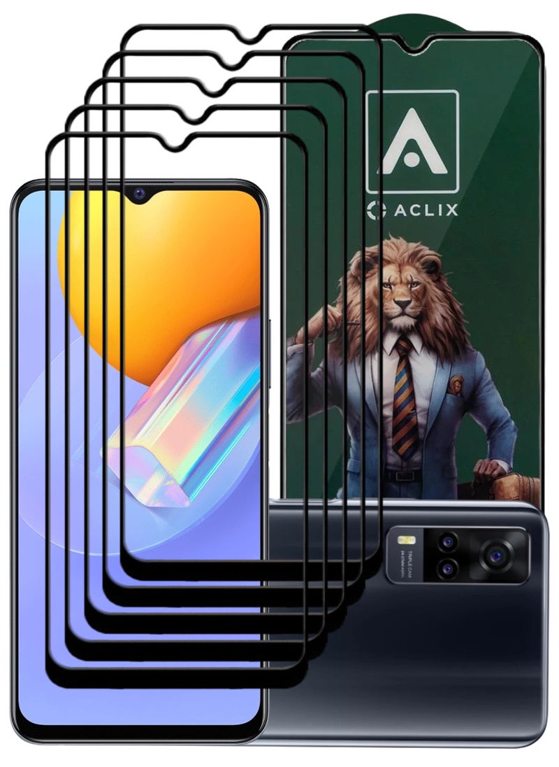 أكاليكس 5 قطع، حماية شاشة،  لهاتف فيفو Y31  ، جودة ممتازة. - Image 1