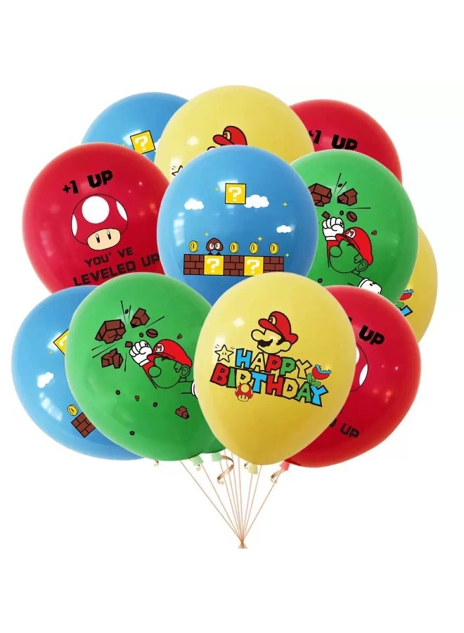 35 PCS New Super Mario Game Theme Children's Party Supplies - Image 4