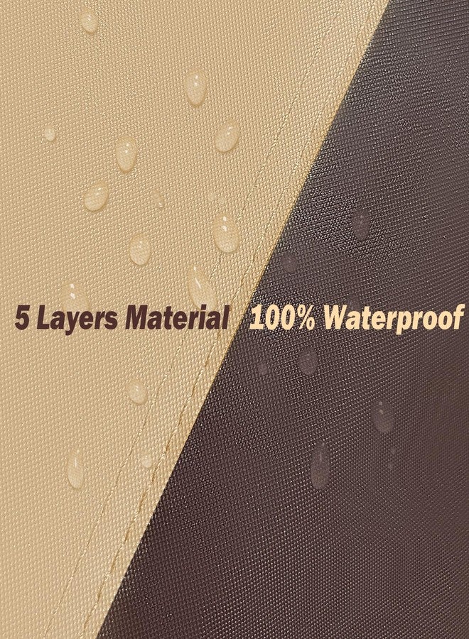 FSGRICH Car Cover Waterproof All Weather Compatible with Automobiles,Outdoor Anti-UV Car Covers Rain Sun Protection with Zipper and Windproof Buckle (F, Compatible with F150) - Image 5