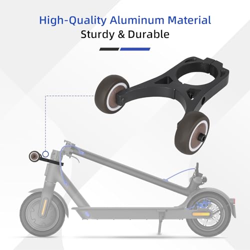 Ulip Scooter Stand Holder,Folding Electric Scooter Handstand Stand Storage Bracket, for Xiaomi M365 1S Pro Pro 2 Electric Scooter Handstand Stand Bracket for Xiaomi 3/ 4 Lite Auxiliary Wheel - Image 4