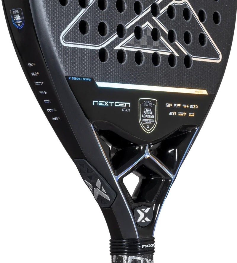 Nox Nextgen Pro Attack 12K Padel Racket - Image 3