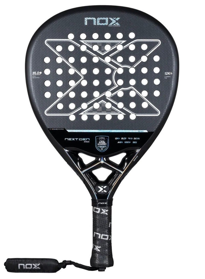Nox Nextgen Pro Attack 12K Padel Racket - Image 1