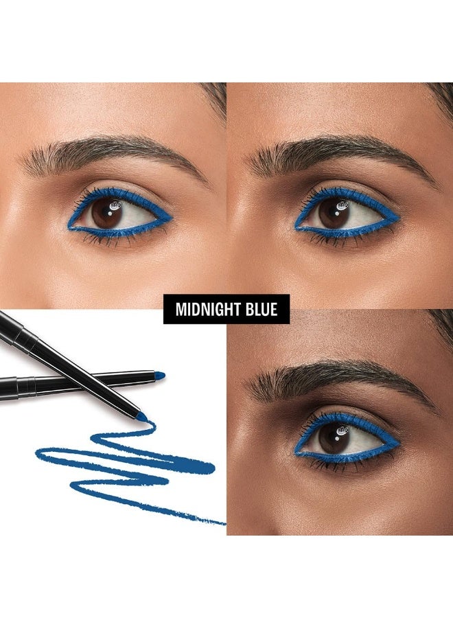 LAKME LAKMÉ Eyeconic Pencil, Matte Midnight Blue 0.35G - Image 4